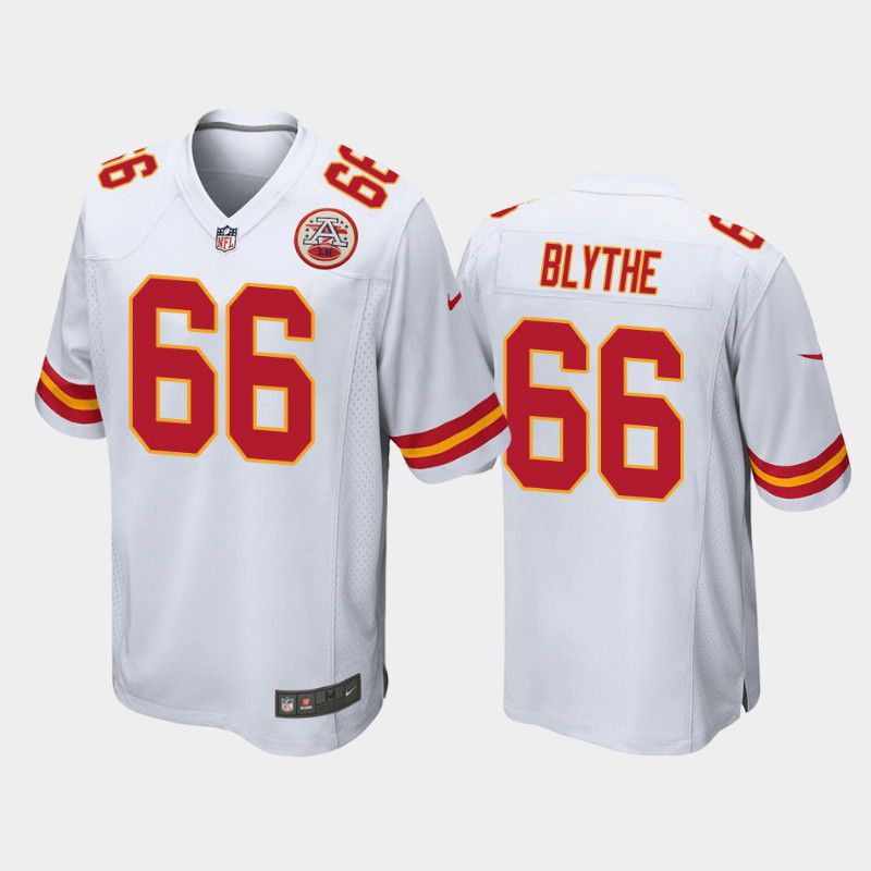 Men Kansas City Chiefs #66 Austin Blythe Nike White Game NFL Jersey->kansas city chiefs->NFL Jersey